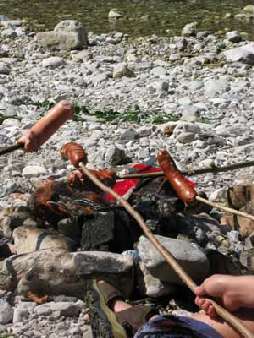 Grillen an der Alm 090801-04