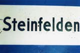 Ortstafel Steinfelden